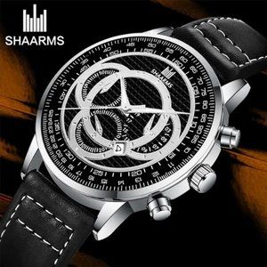 Mens Fashion Watch Shaarms quartz Dial